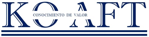 KCAFT logo with Spanish text Conocimiento de Valor